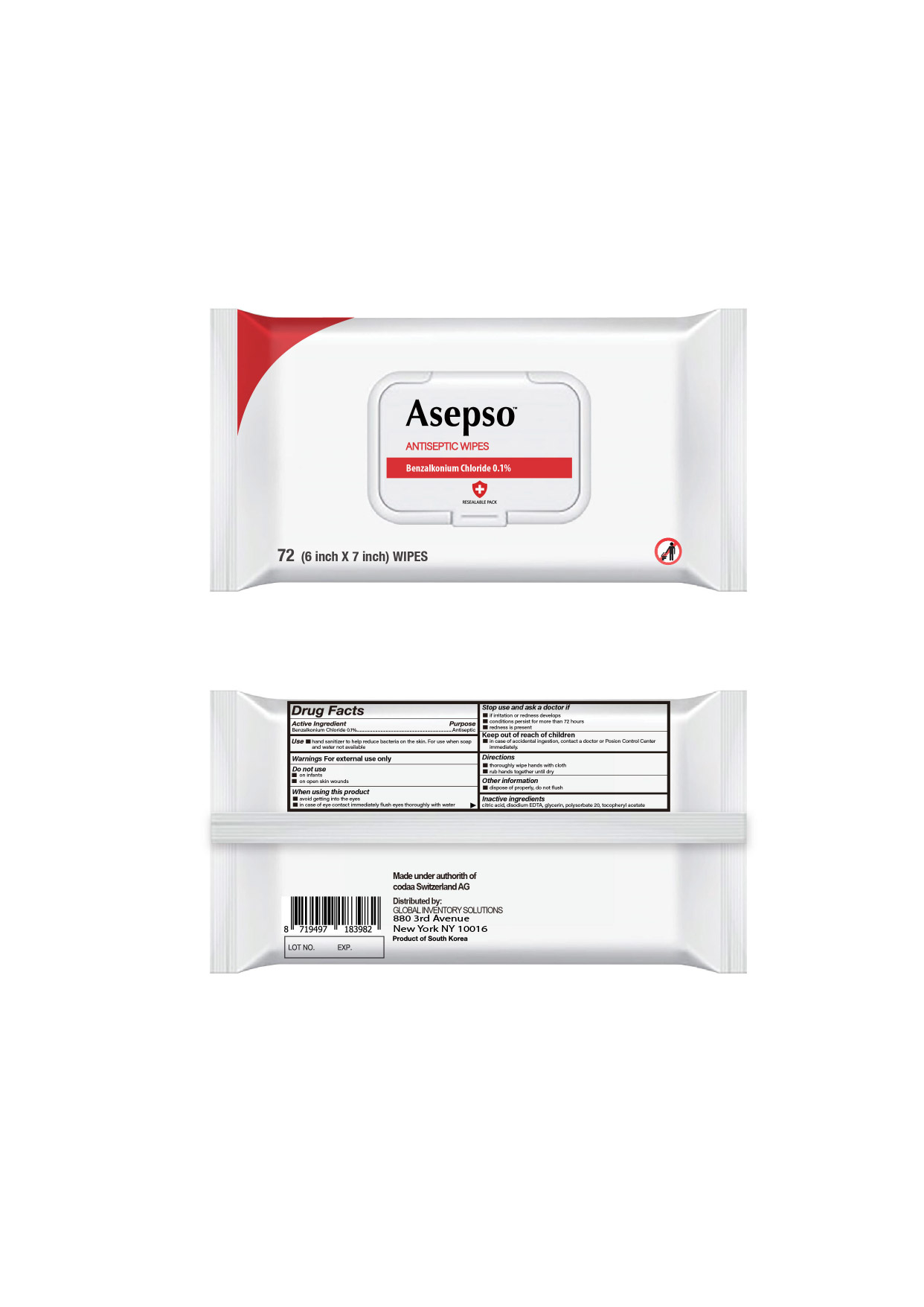 Pill image for Asepso Wipes Bkc0.1