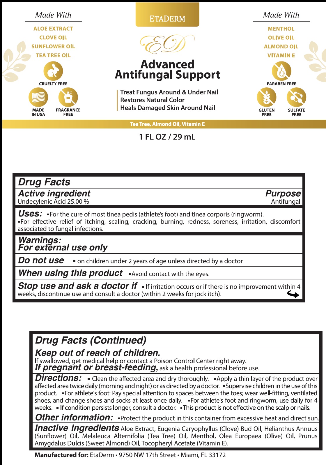 Pill image for Etaderm Advanced Antifungal Support