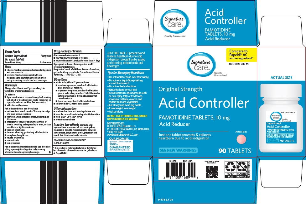 Pill image for Better Living Brands Llc Acid Controller Drug Facts