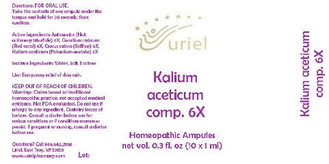 Pill image for Kalium Aceticum Comp. 6