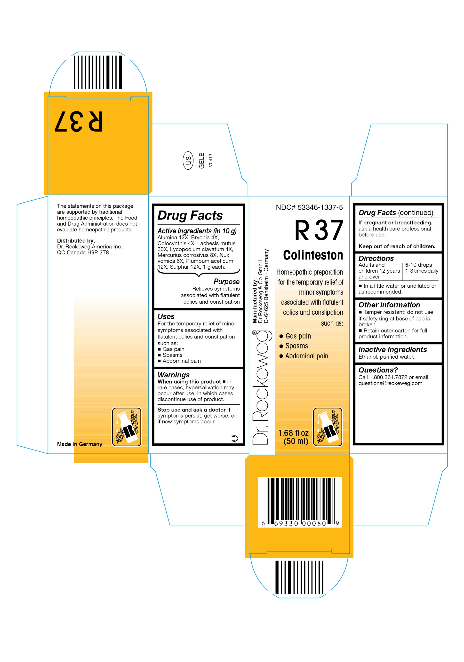 Pill image for Dr. Reckeweg R37 Colinteston