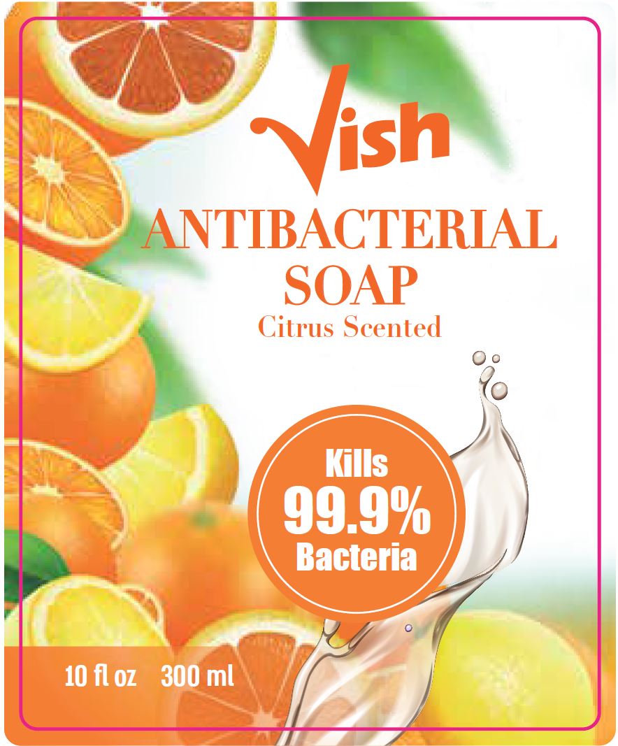 Pill image for Vish Antibacterial Soap Citrus Scented