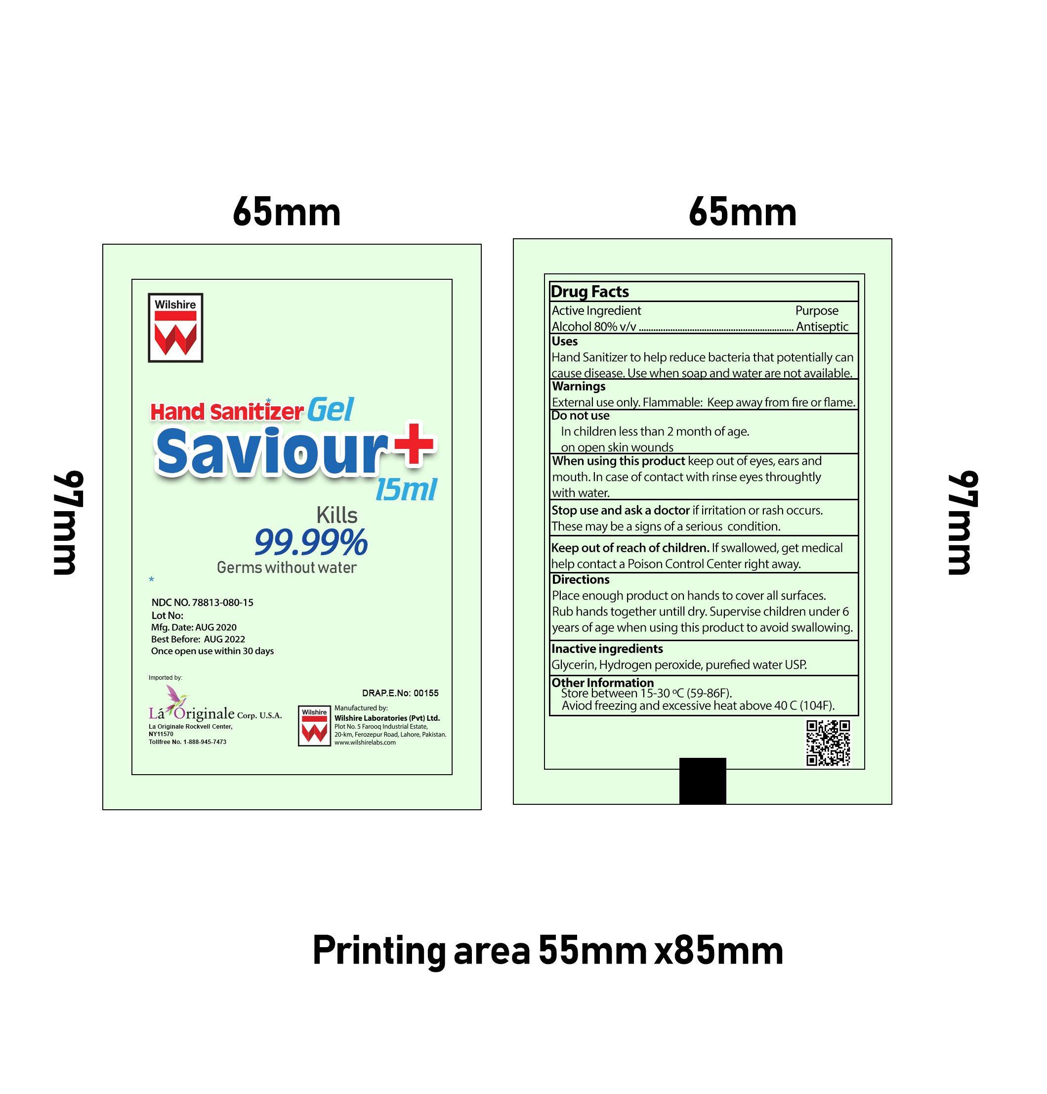 Pill image for Saviour Plus Hand Sanitizer