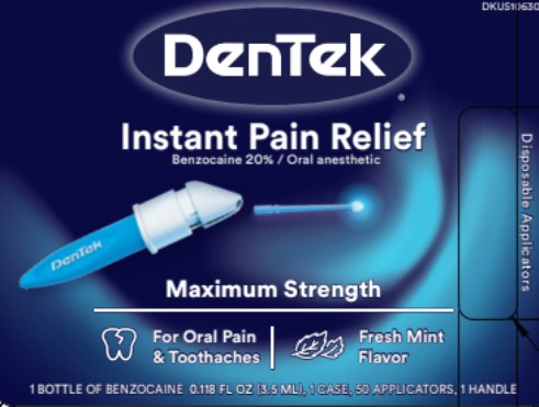 Pill image for Dentek Instant Pain Relief 60630-078-01