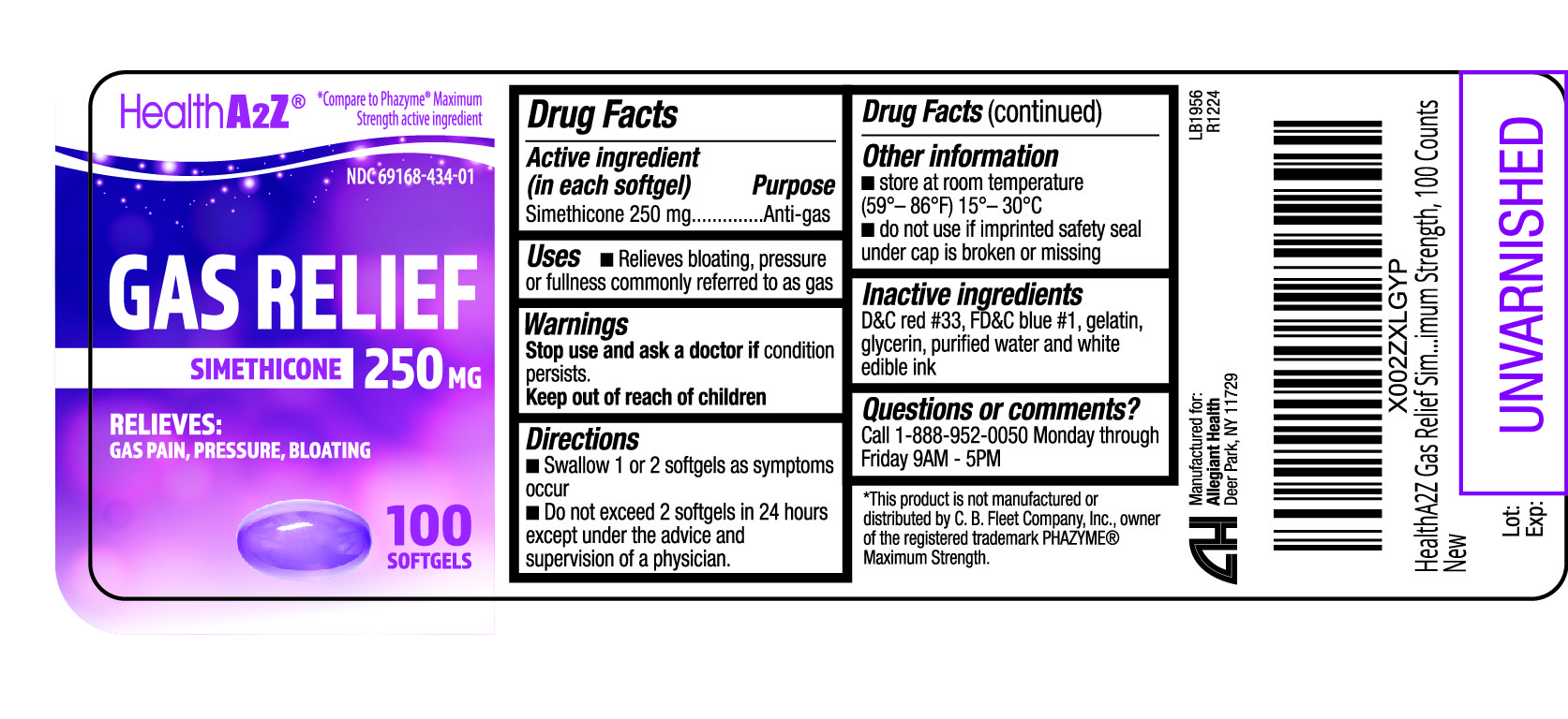 Pill image for 434 - Gas Relief