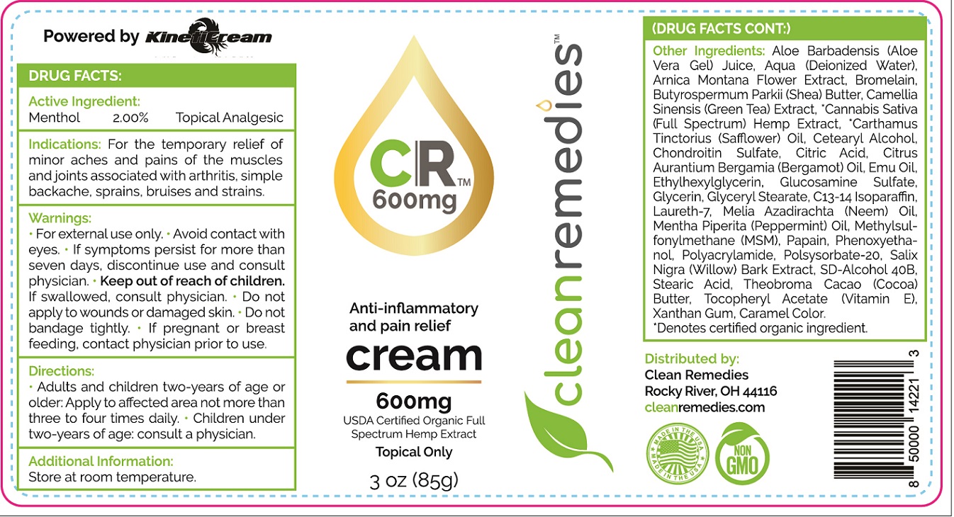 Pill image for Clean Remedies Cr Pain Relief Cream