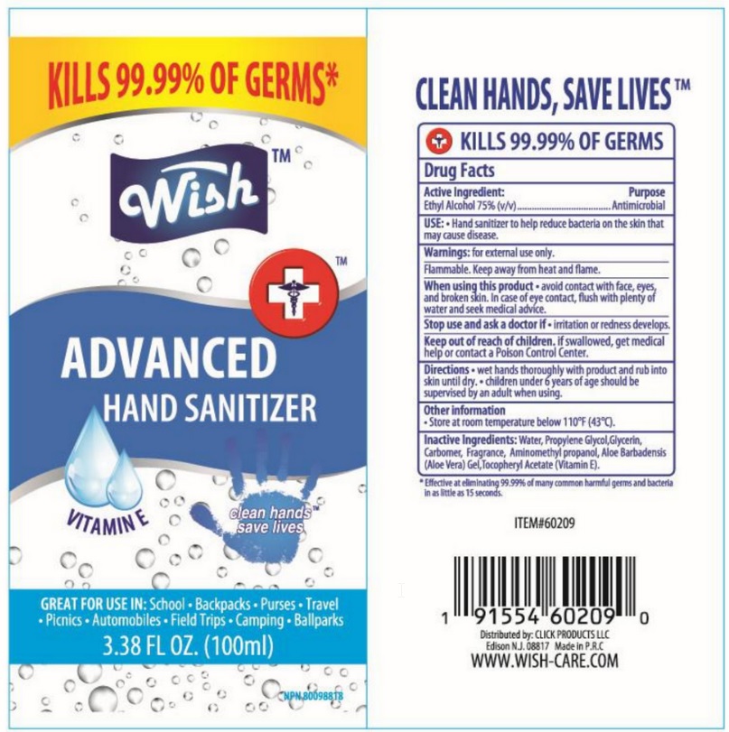 Pill image for Wish Hand Sanitizer- Alcohol Gel