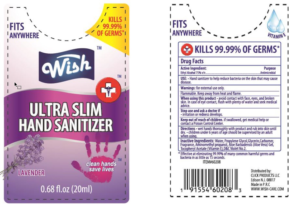 Pill image for Wish Ultra Slim Hand Sanitizer- Alcohol Solution