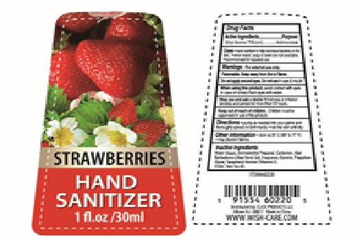 Pill image for Strawberries Hand Sanitizer
