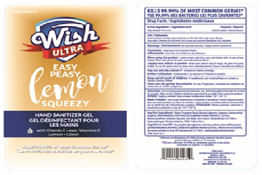 Pill image for Wish Ultra Hand Sanitizer Easy Peasy Lemon Squeezy