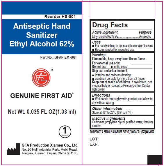 Pill image for Genuine First Aid Antiseptic Hand Sanitizer Ethyl Alcohol