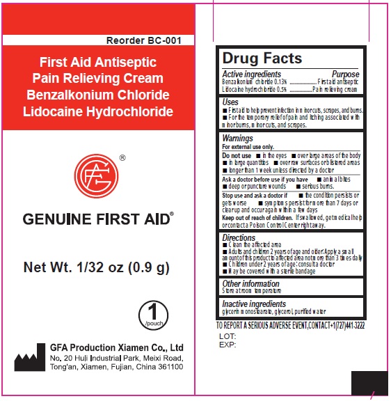 Pill image for Genuine First Aid First Aid Antiseptic Pain Relieving Cream