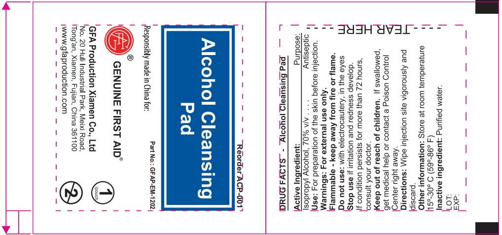 Pill image for Genuine First Aid Alcohol Cleansing Pad