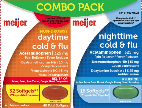 Pill image for Non-drowsy Daytime & Nighttime Cold And Flu