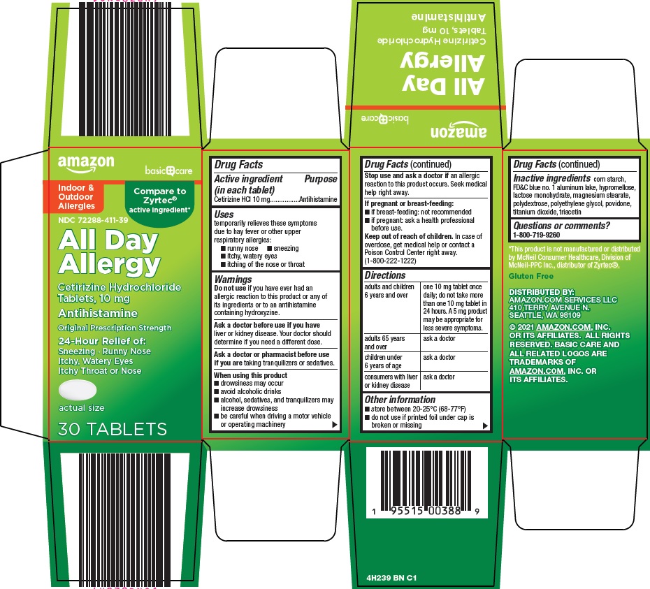 Pill image for Amazon All Day Allergy Drug Facts