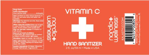 Pill image for Nordic Wellness™ Vitamin C Hand Sanitizer