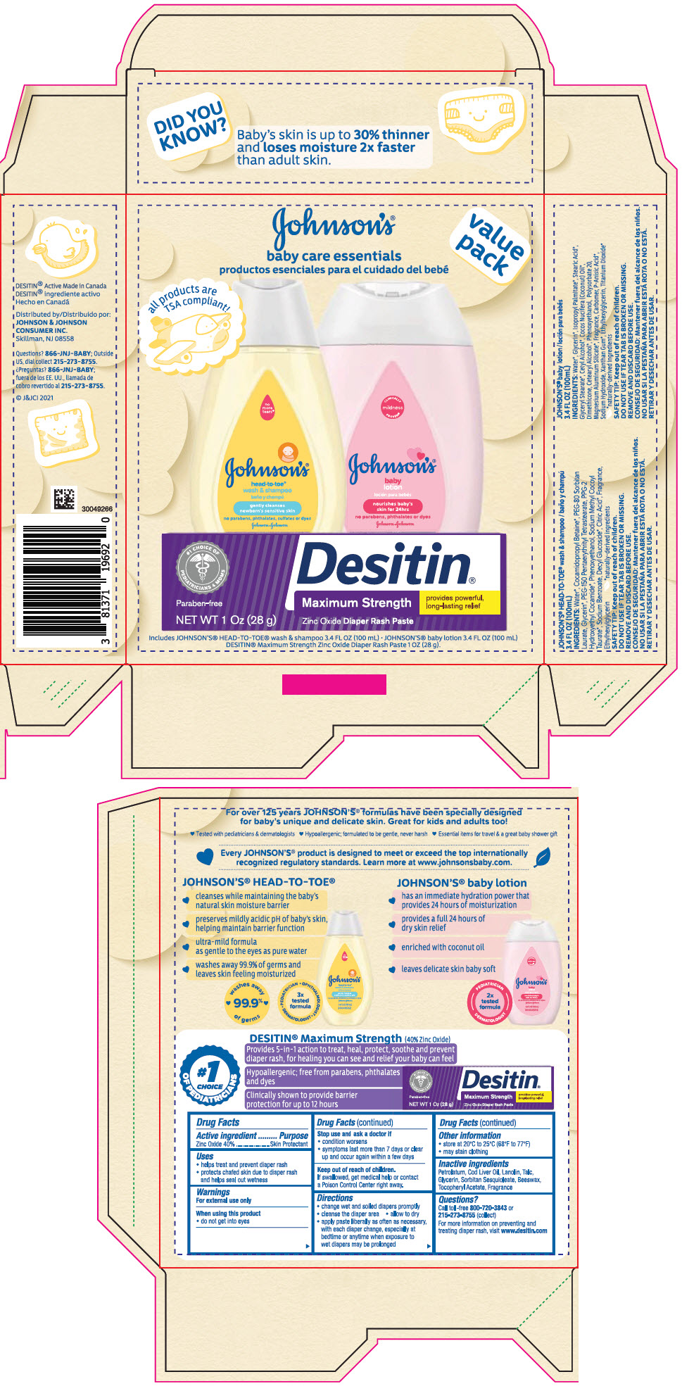 Pill image for Johnson's ®