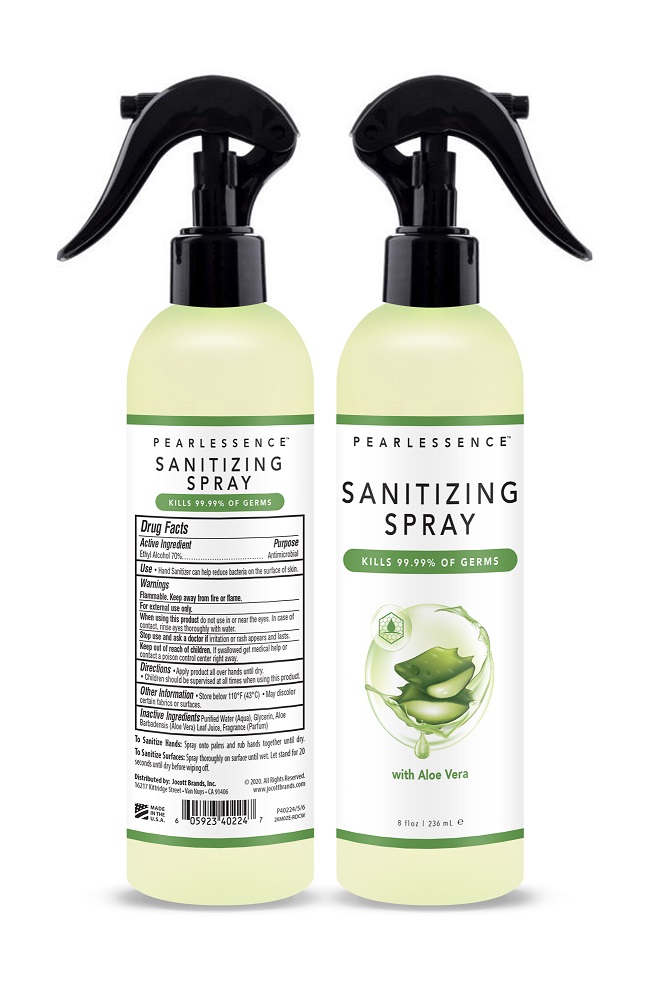 Pill image for Pearlessence Sanitizing Spray With Aloe Vera