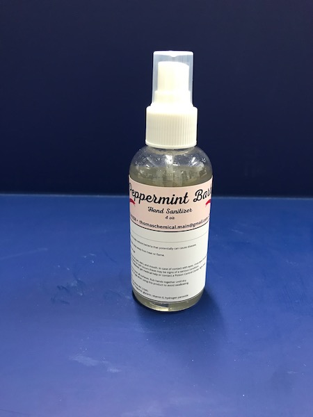 Pill image for peppermint sugar scented 70% hand sanitizer