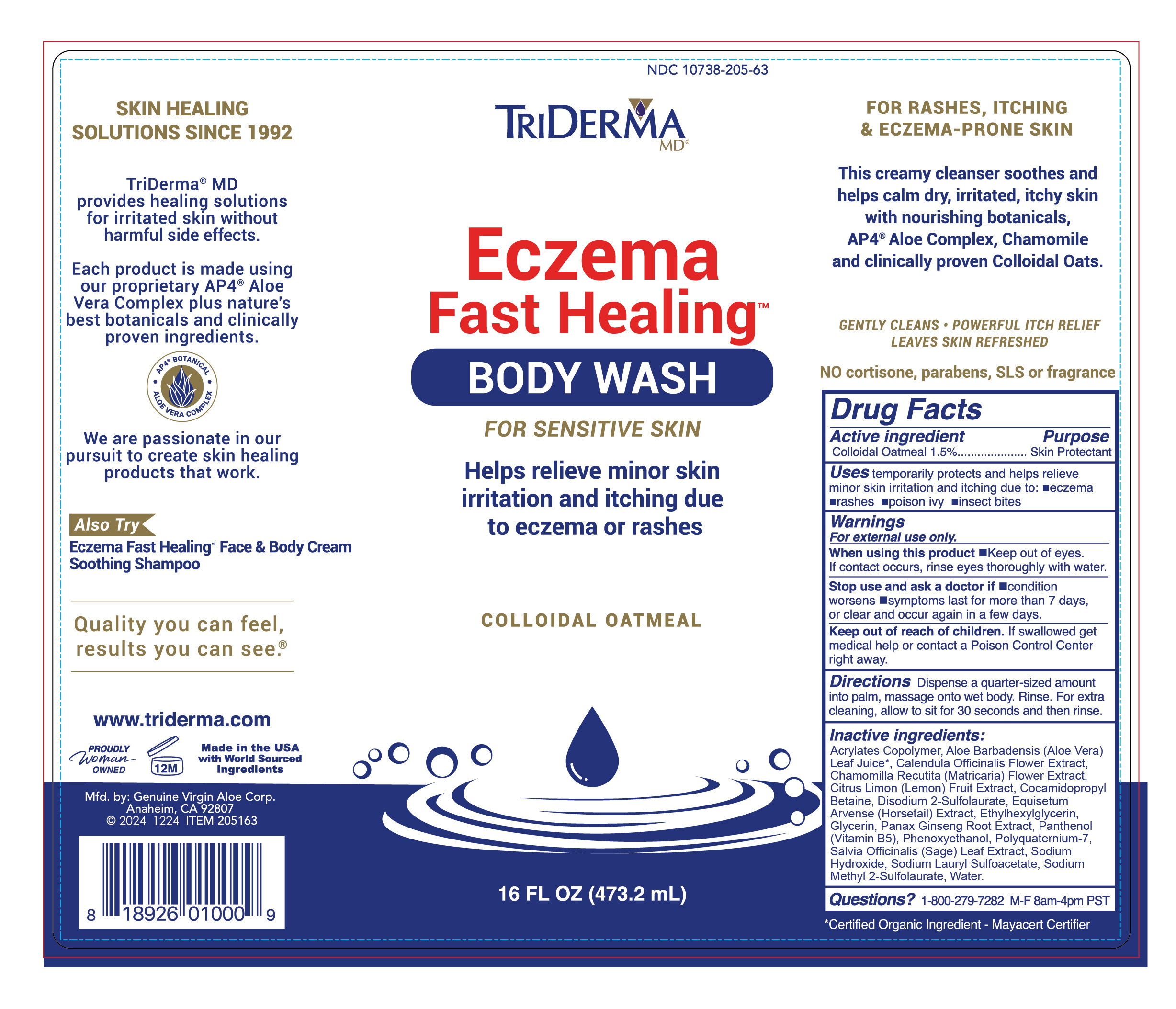 Pill image for Triderma Eczema Fast Heaing Body Wash