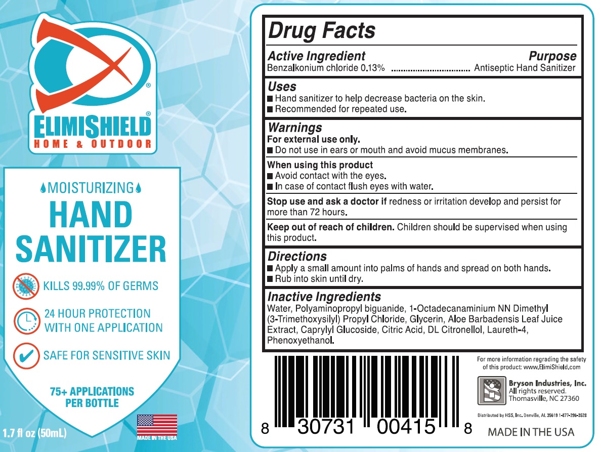 Pill image for Elimishield Home & Outdoor Moisturizing Hand Sanitizer