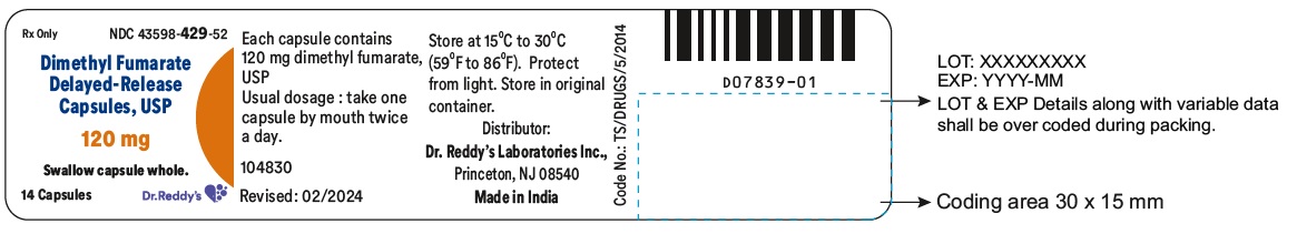 Pill image for These Highlights Do Not Include All The Information Needed To Use Dimethyl Fumarate Delayed-release Capsules Safely And Effectively. See Full Prescribing Information For Dimethyl Fumarate Delayed-release Capsules.