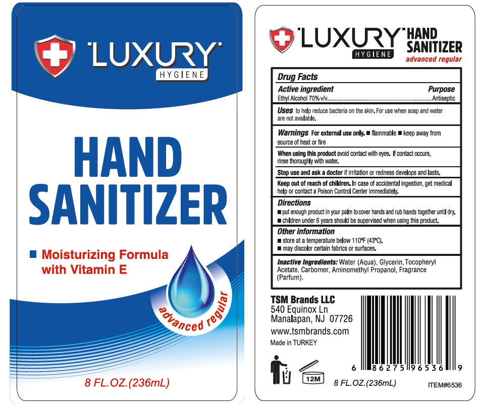 Pill image for luxury hygiene hand sanitizer: advanced regular