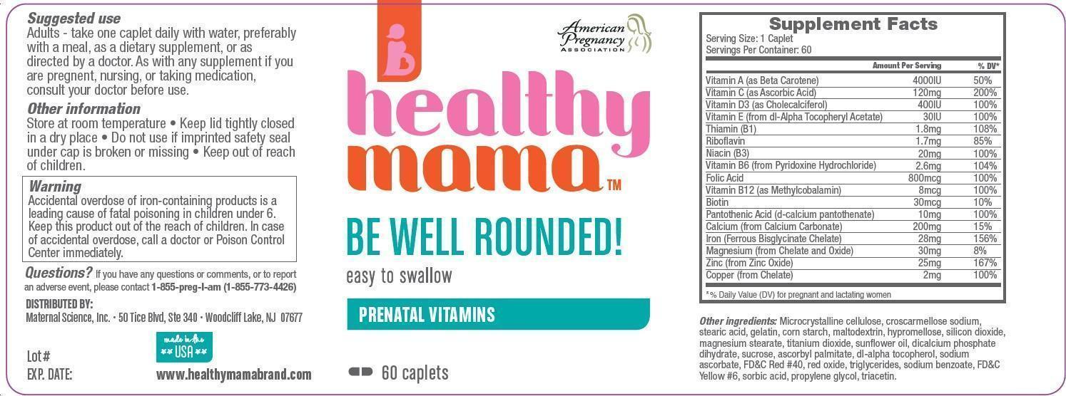 Pill image for Healthy Mama Prenatal Vitamins