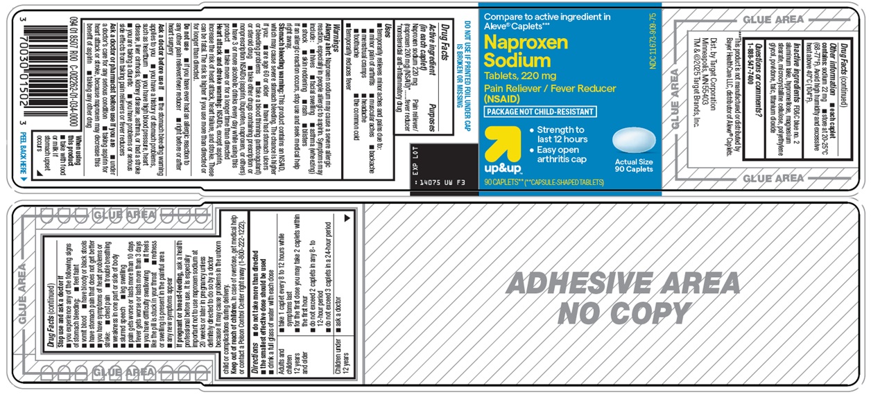 Pill image for Target Corporation Naproxen Sodium Drug Facts