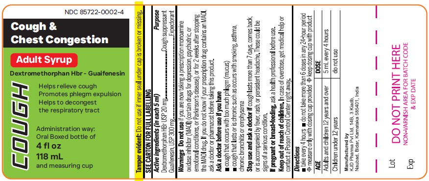 Pill image for Cough & Chest Congestiondextromethorphan Hbr - Guaifenesin