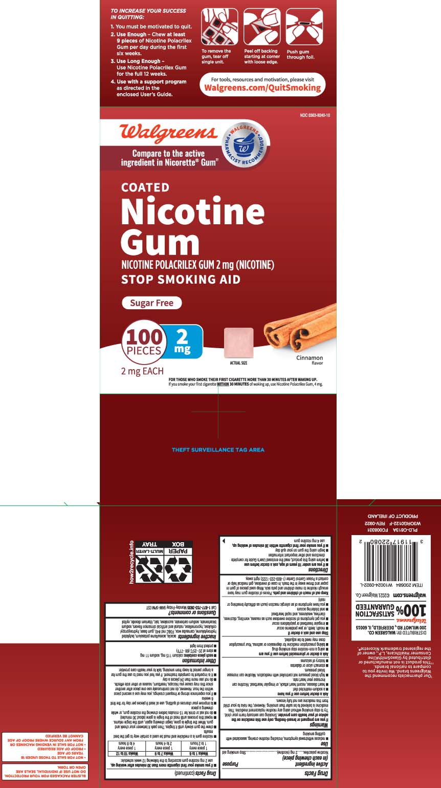 Pill image for Nicotine Polacrilex Gum Coated Ice Mint 4 Mg Anda204833 - Equate