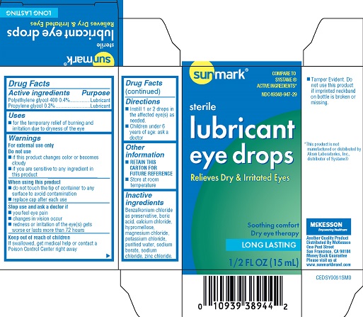 Pill image for Sunmark Lubricant Eye Drops (pld)