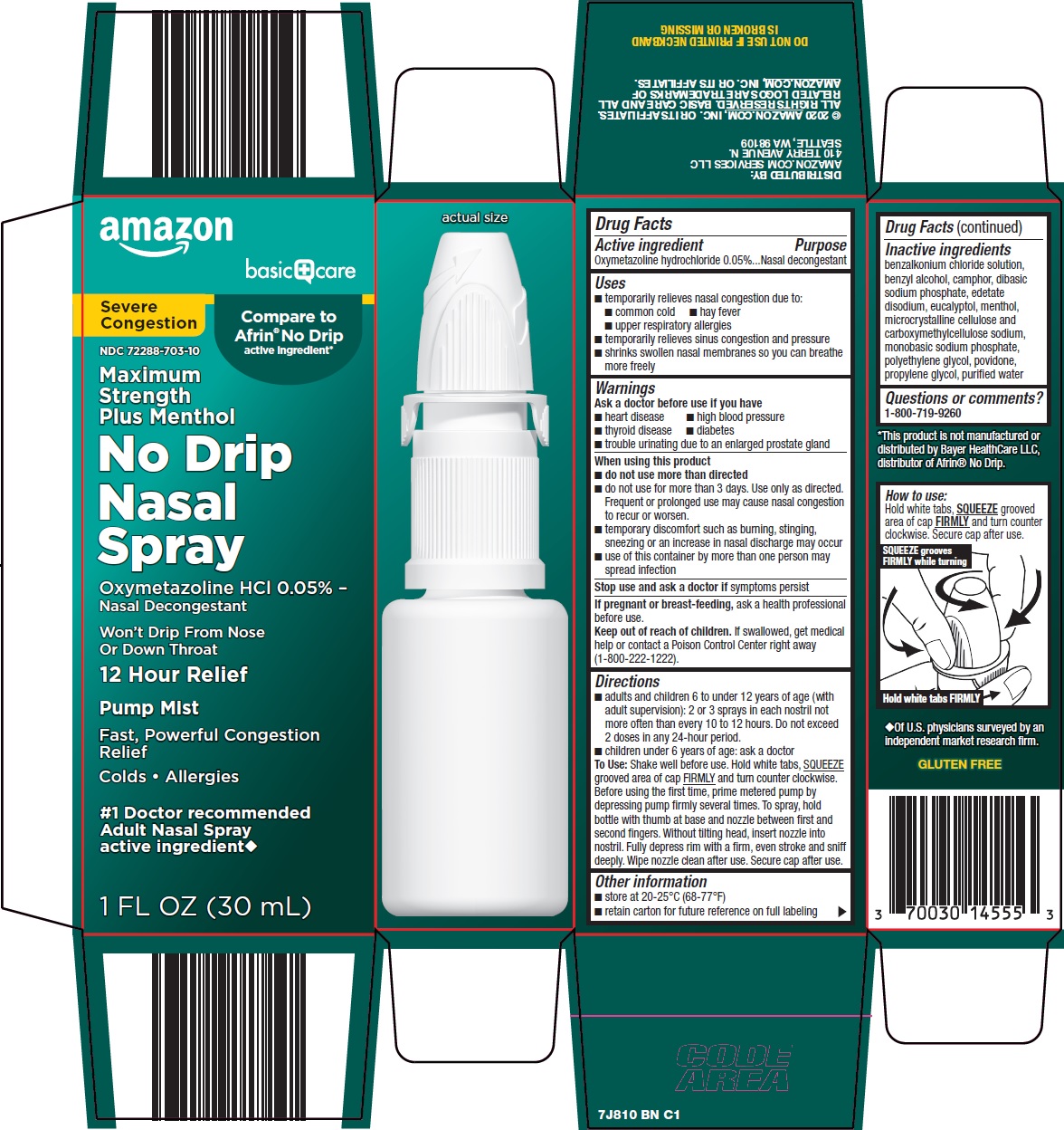 Pill image for Amazon No Drip Nasal Spray Drug Facts