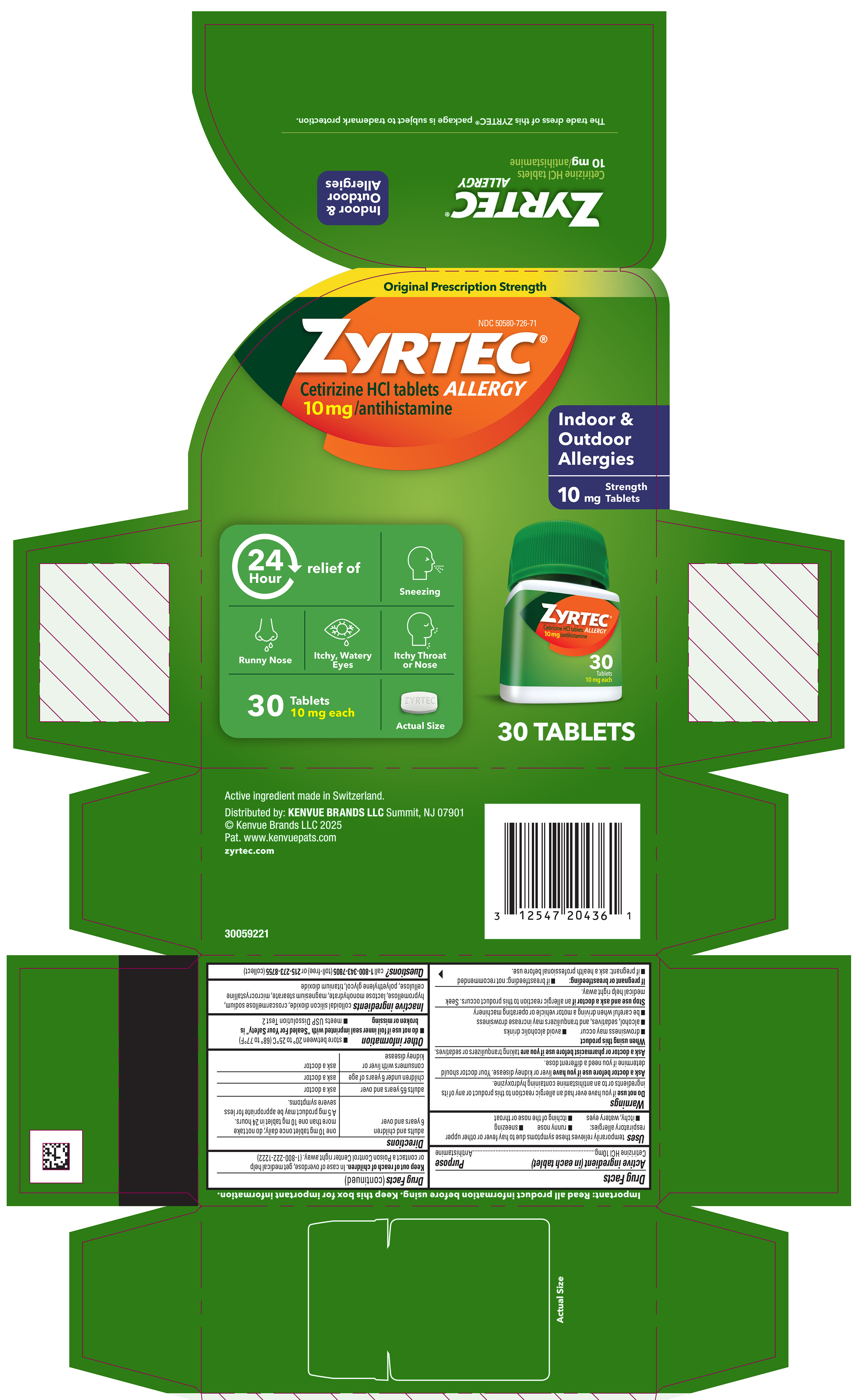 Pill image for Zyrtec ®