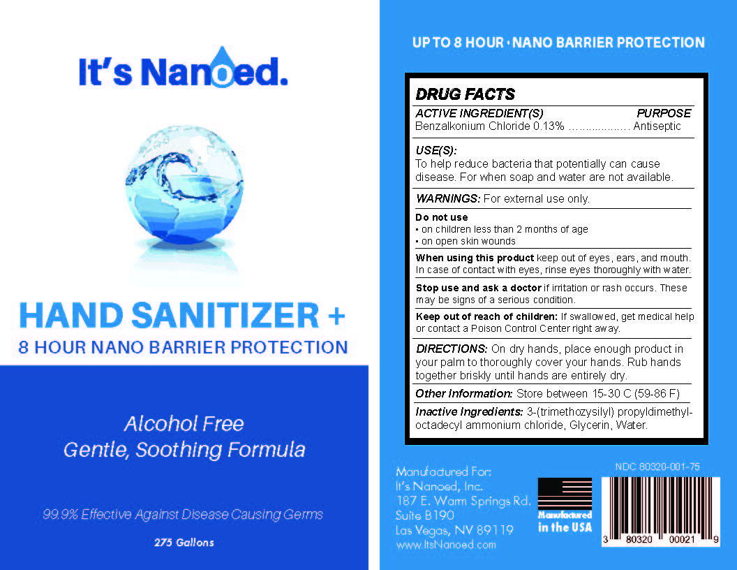Pill image for It's Nanoed Hand Sanitizer +