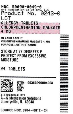 Pill image for Allergy