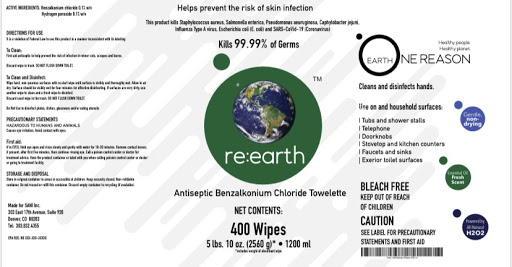 Pill image for re:earth wipe hand sanitizer