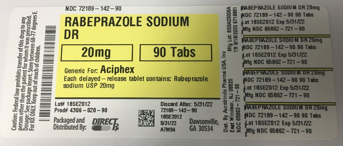 Pill image for Rabeprazole Sodium