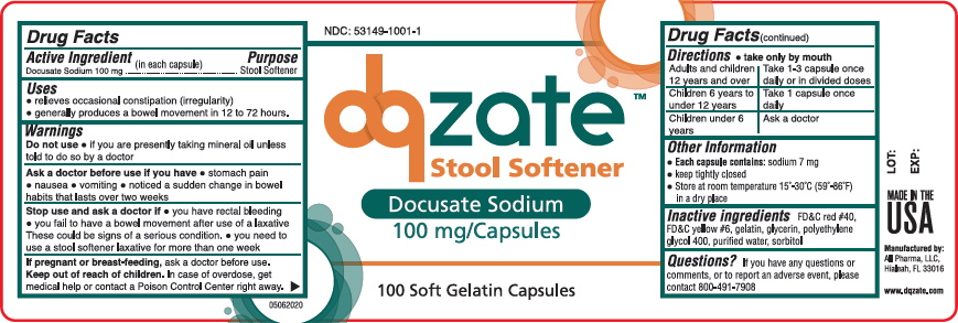 Pill image for Dqzate Stool Softner