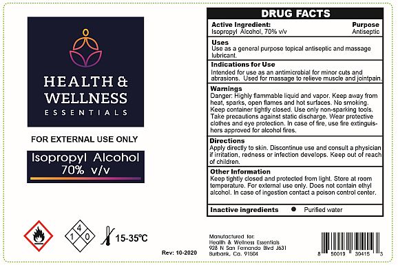 Pill image for Isopropyl Alcohol Health And Wellness