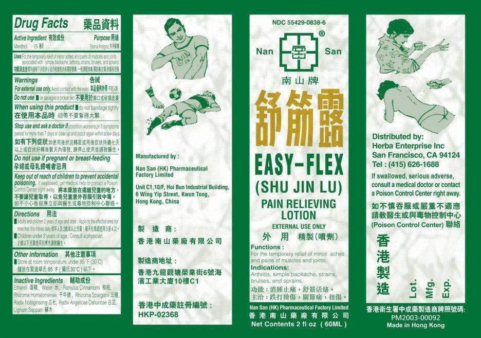 Pill image for nan san easy-flex pain relieving lotion