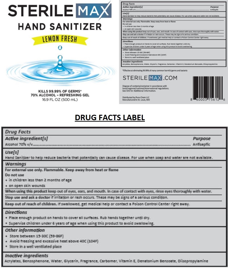 Pill image for ﻿sterilemax Hand Sanitizer