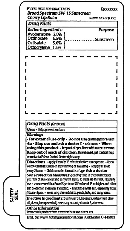 Pill image for cherry lip balm