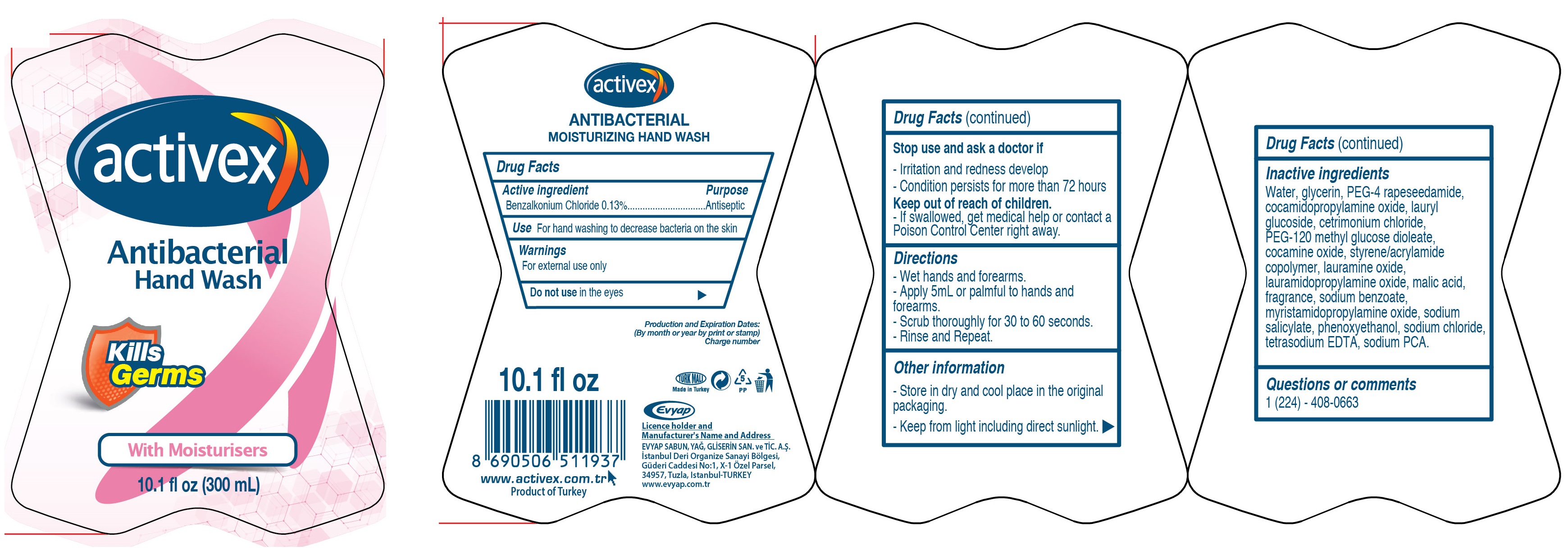 Pill image for Activex Antibacterial Hand Wash