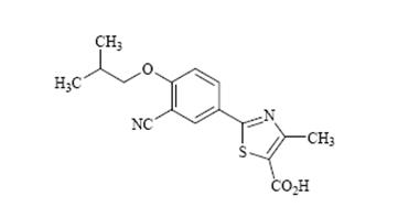 Pill image for These Highlights Do Not Include All The Information Needed To Use Febuxostat Tablets Safely And Effectively. See Full Prescribing Information For Febuxostat Tablets.