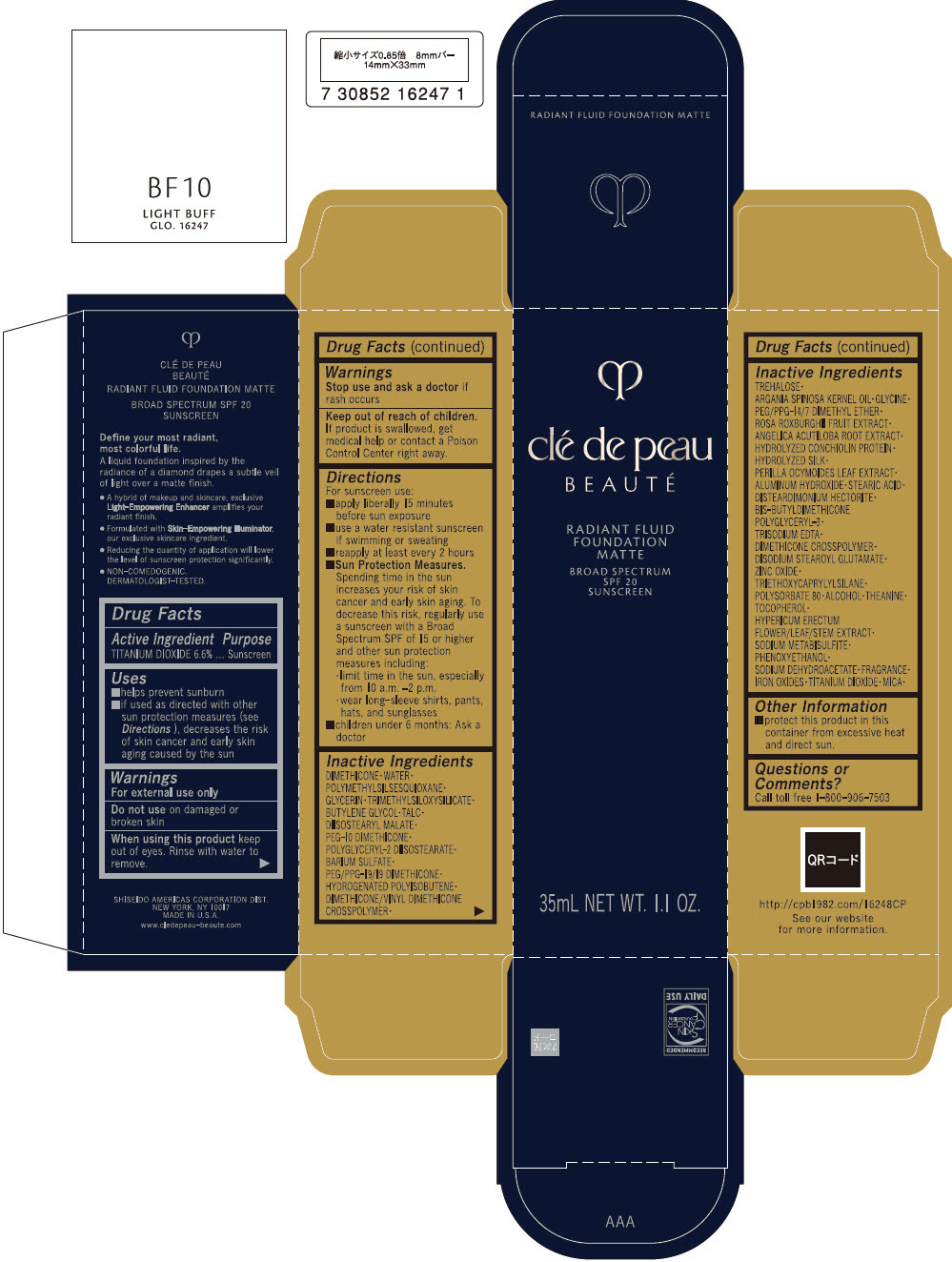 Pill image for Clé De Peau Beauté Radiant Fluid Foundation