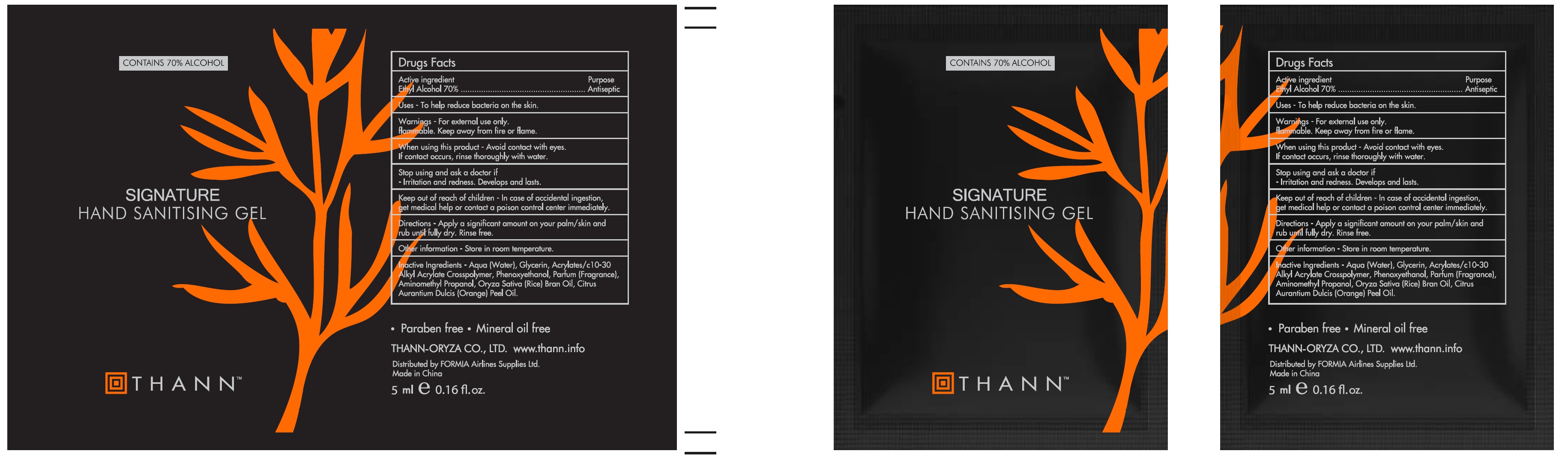 Pill image for Thann Signature Hand Sanitising Gel