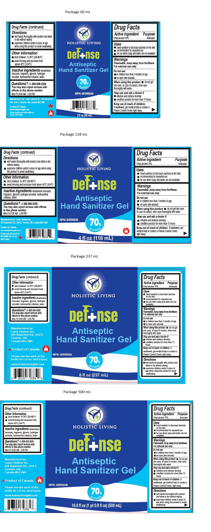 Pill image for Def+nse Antiseptic Hand Sanitizer Gel