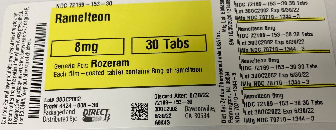 Pill image for Ramelteon