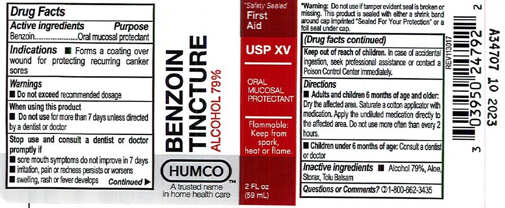 Pill image for Humco Benzoin Tincture, Nf